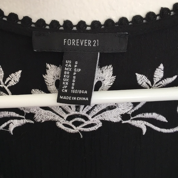 FOREVER21 EMBROIDERED SUN DRESS - Picture 2 of 6